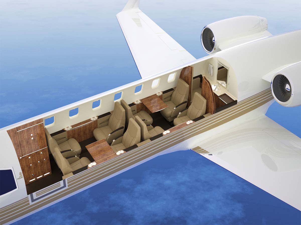 Learjet 45 configuration